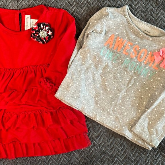 Set of Two Long-Sleeve Shirts - Picture 1 of 7